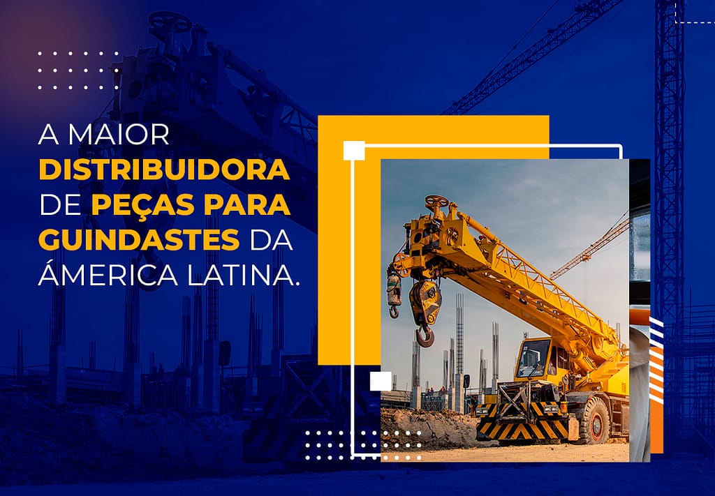 Maior importadora e distribuidora de peças para guindastes da Ámerica Latina