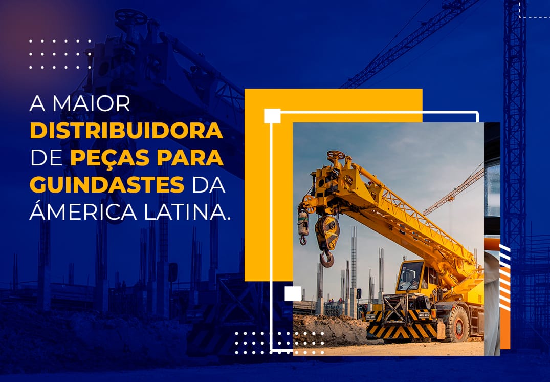 Maior importadora e distribuidora de peças para guindastes da Ámerica Latina